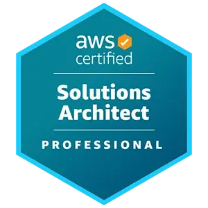 AWS Certified Solutions Architect – Professional 認證徽章